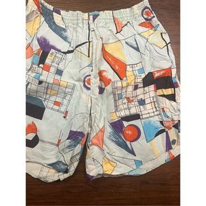 Retro vintage board shorts size XL BSR made in Costa Rica